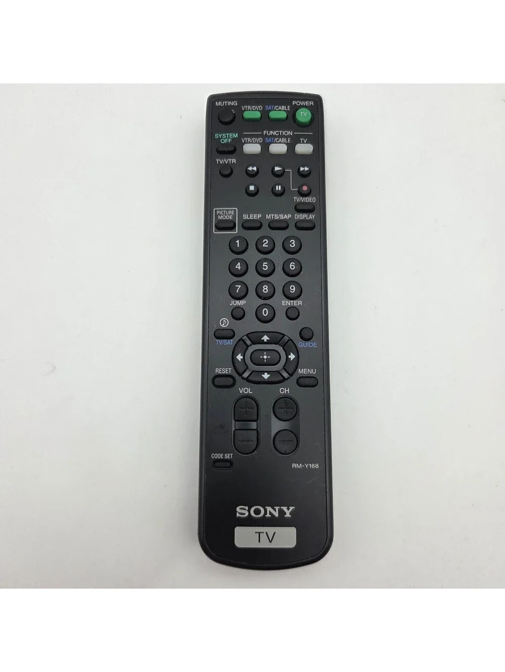 Genuine Sony RM-Y168 Remote Control Trinitron KV-32FS10 KV-36FS10 KV-32FS12 OEM